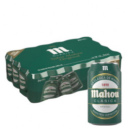 cerveza mahou clasica 33 cl pack 24 unidades
