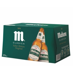 cerveza mahou clasica 25 cl pack de 24 unidades