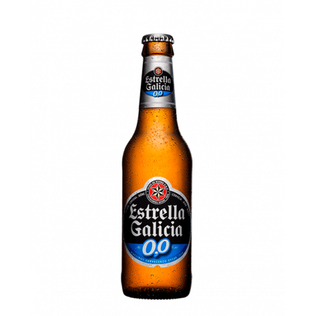 cerveza estrella galicia 0,0 pack 24 unidades