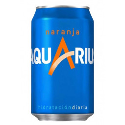 aquarius naranja 33 cl lata