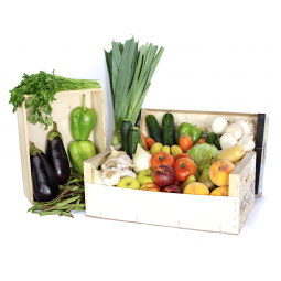 caja fruta verdura familiar 4 personas