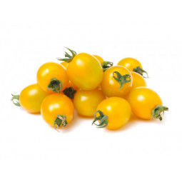 tomate cherry amarillo bandeja